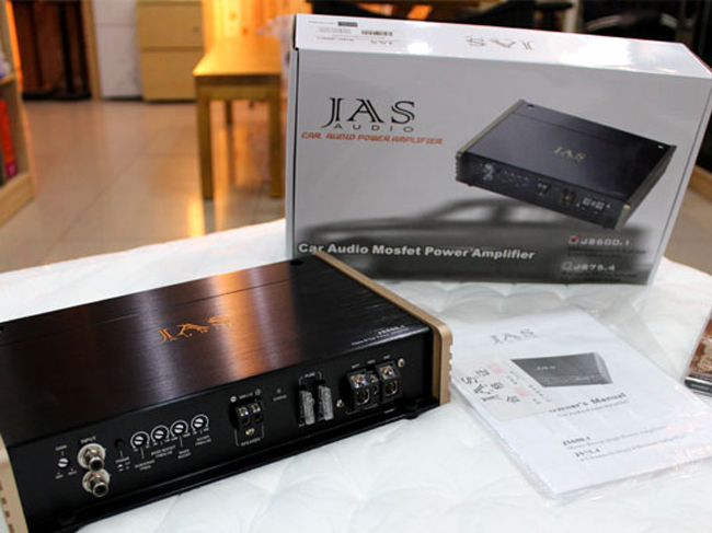 美国JAS 汽车音响 功放 JS600.1 单路 汽车功放 车载